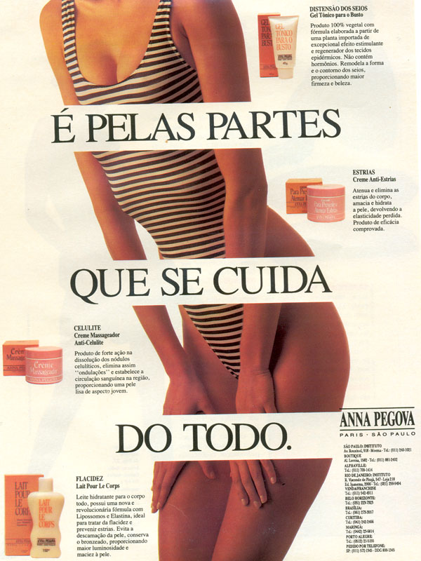Cremes de beleza