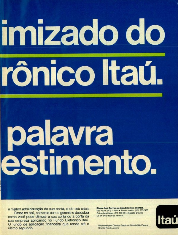 Resgate Otimizado do Fundo Eletrônico Itaú. A última palavra em desinvestimento.