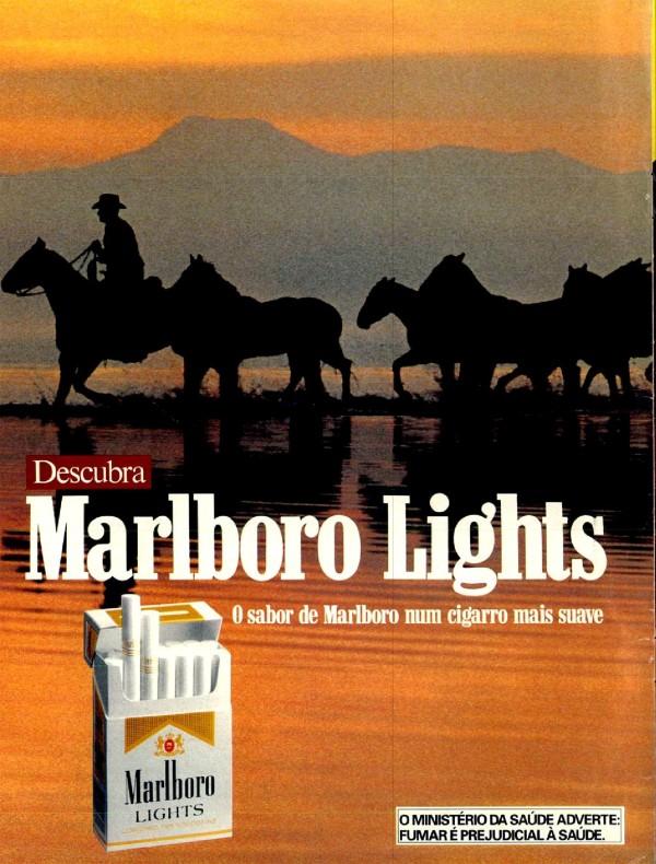 Marlboro Lights O sabor de Marlboro num cigarro mais suave.