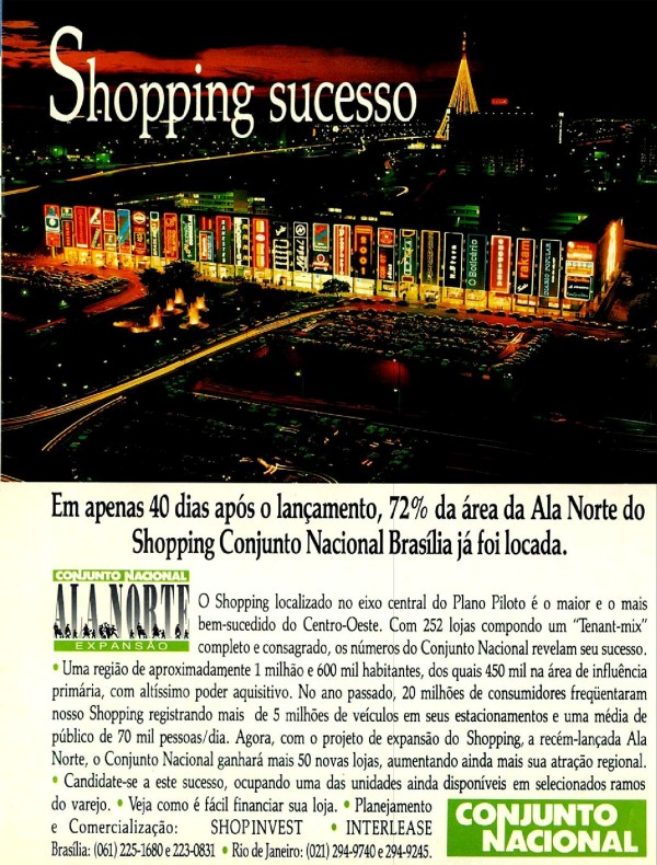 Shopping sucesso