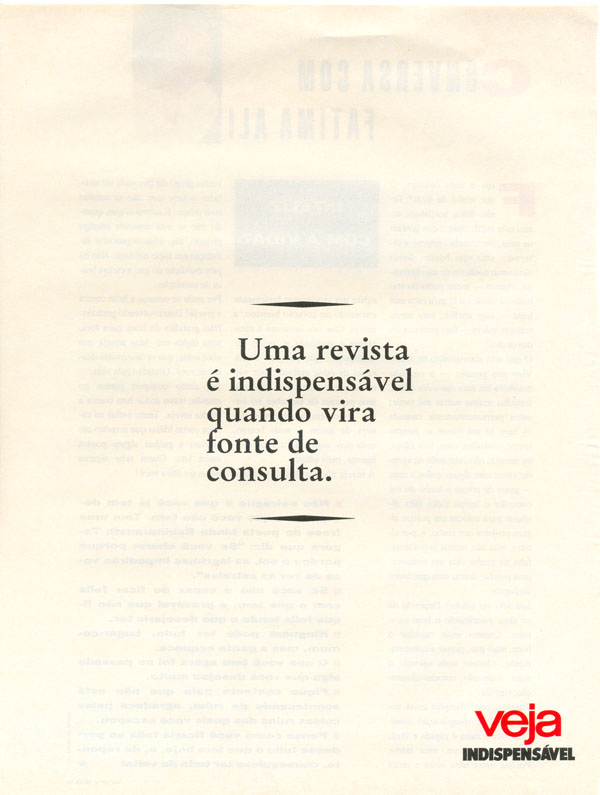 Veja, indispensável
