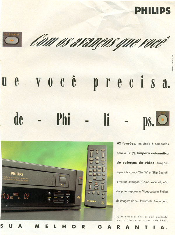 Videocassete 4 cabeças