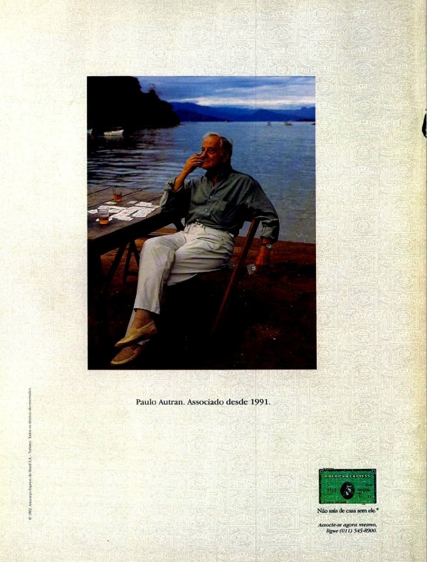 Paulo Autran. Associado desde 1991.