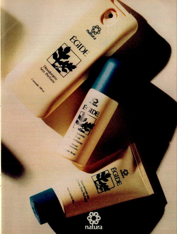 Em respeito aos melhores perfumes do mundo, a Natura criou Égide. Uma linha de desodorantes sem perfume.