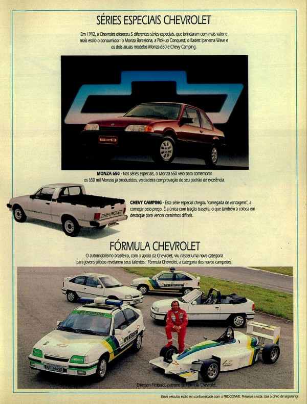 Lançamentos Chevrolet