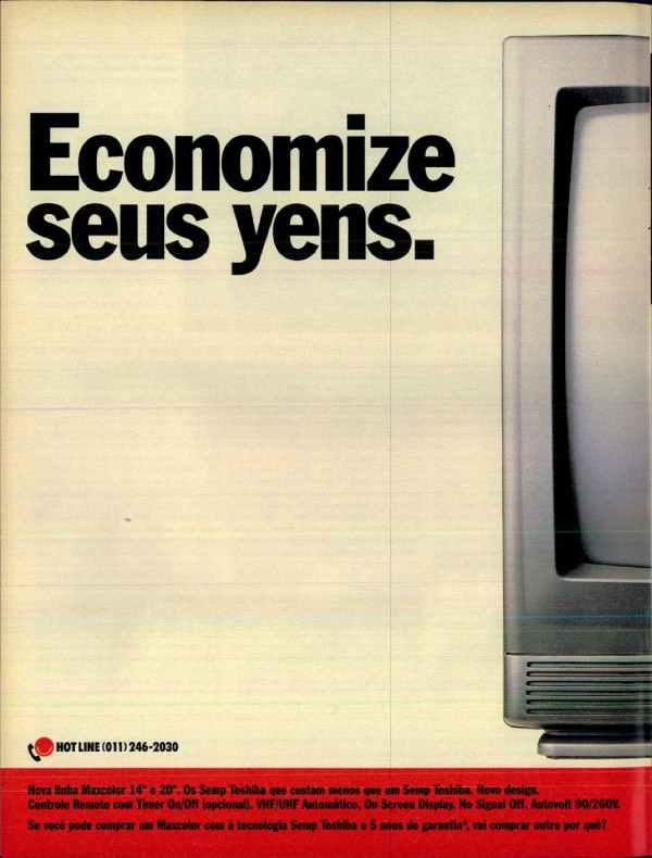 Economize. Seus Yens