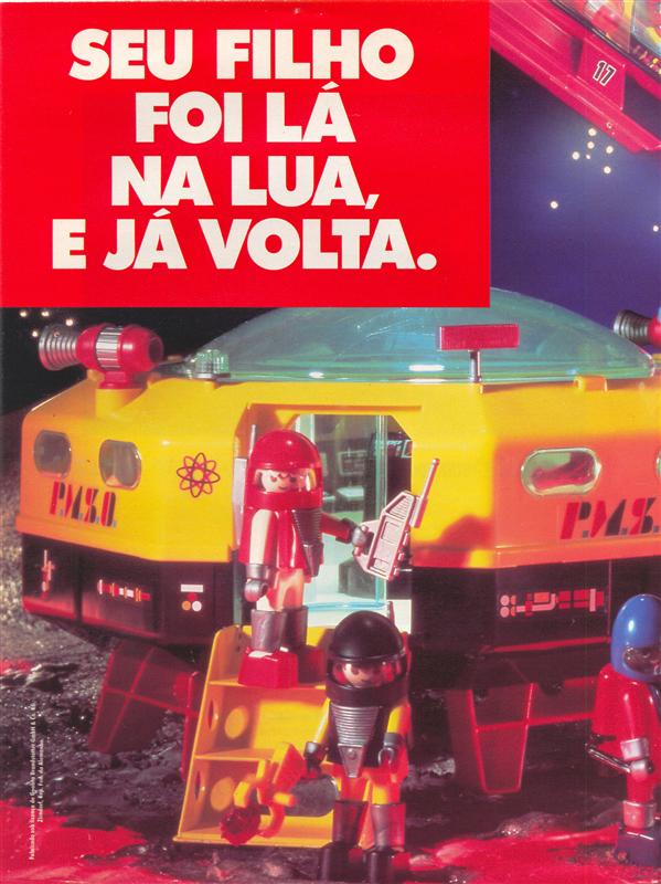 Playmobil, é inteligente para brincar, mas não é chato de montar.
