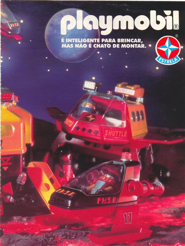 Playmobil, é inteligente para brincar, mas não é chato de montar.