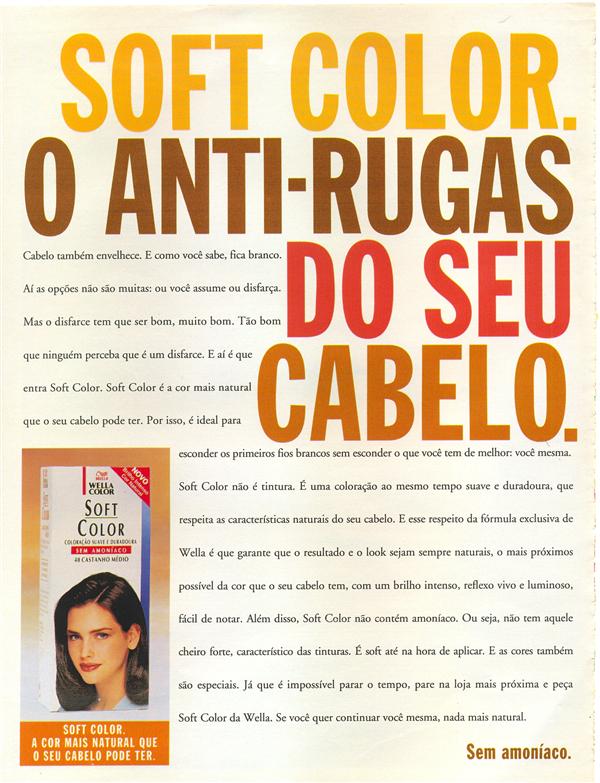 Soft Color, a cor mais natural que seu cabelo pode ter.
