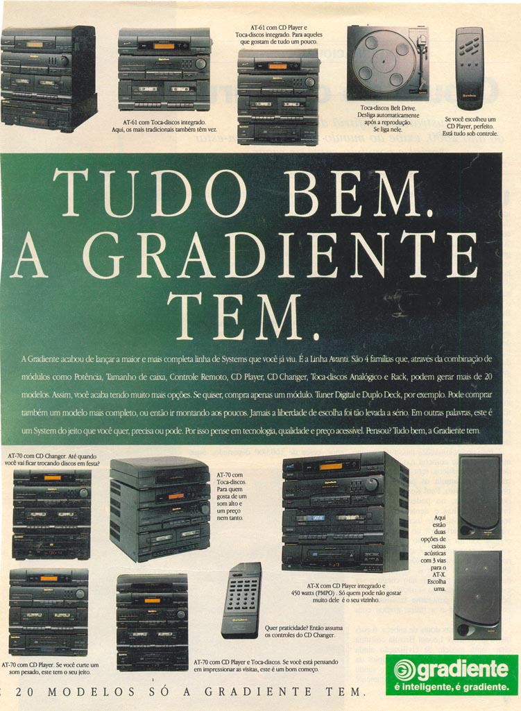 Linha Avanti Gradiente