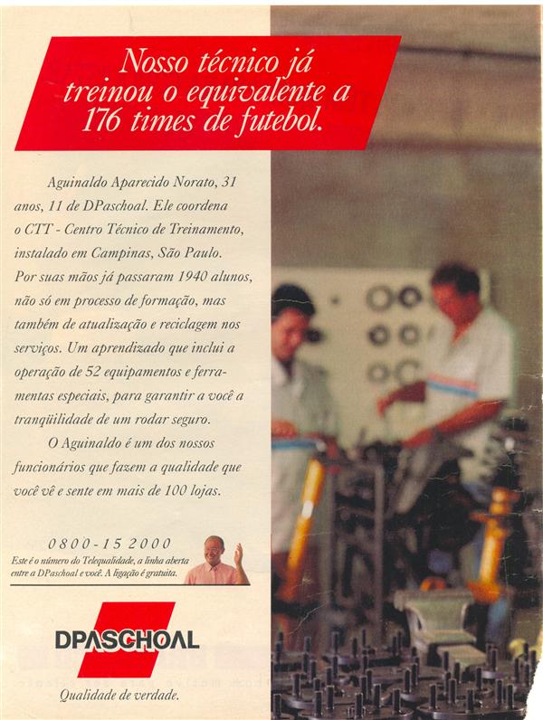 Nosso técnico já treinou o equivalente a 176 times de futebol.