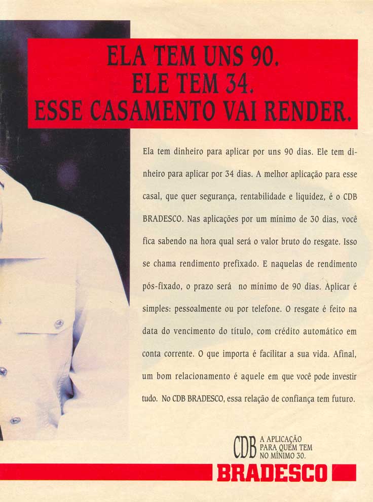 CDB, a aplicação para quem tem no mínimo 30.