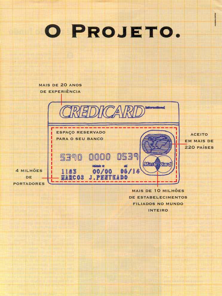 Credicard, o mundo quer você.