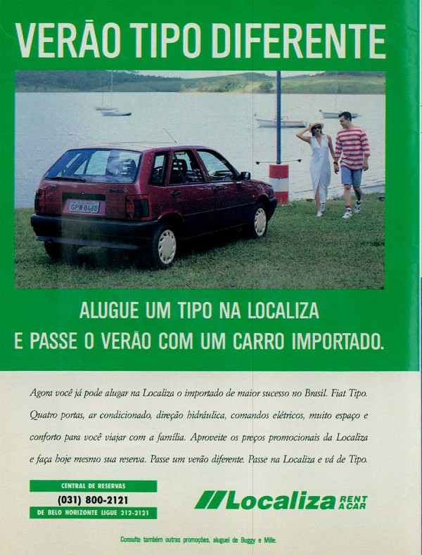 Aluguel de Automóveis