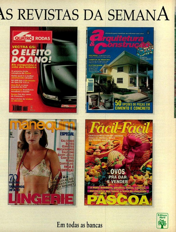 AS REVISTAS DA SEMANA
