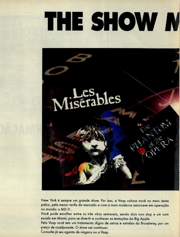THE SHOW MUST GO ON.