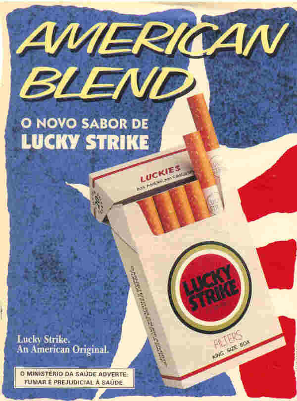 Novo sabor de Lucky strike