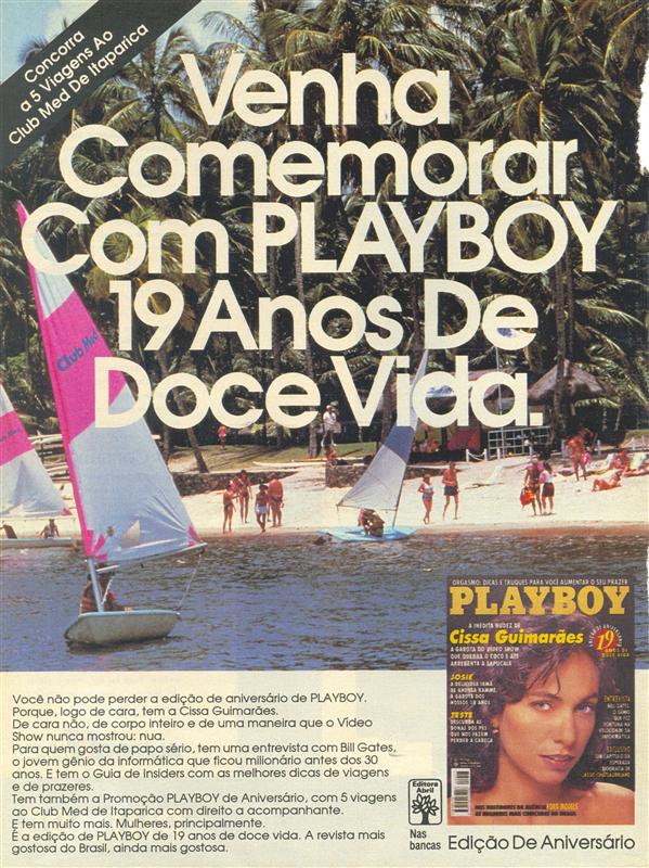 Aniversário da revista Playboy