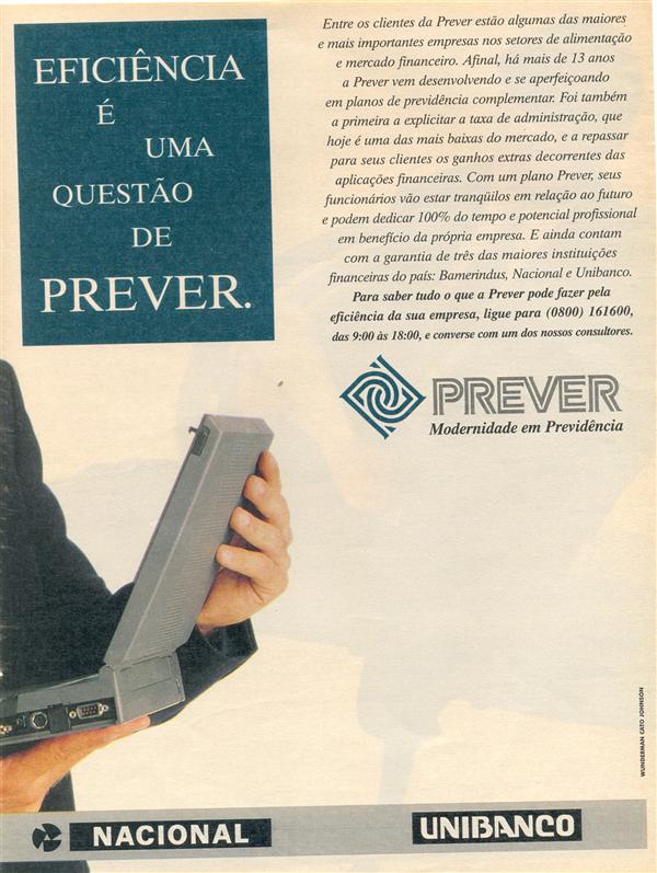 Prever, modernidade em previdência.