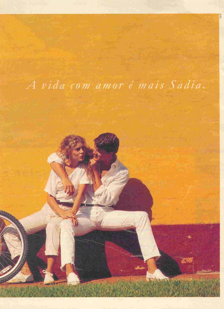 A vida com amor é mais Sadia.