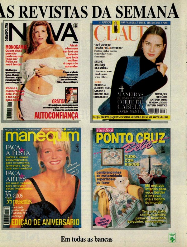 AS REVISTAS DA SEMANA
