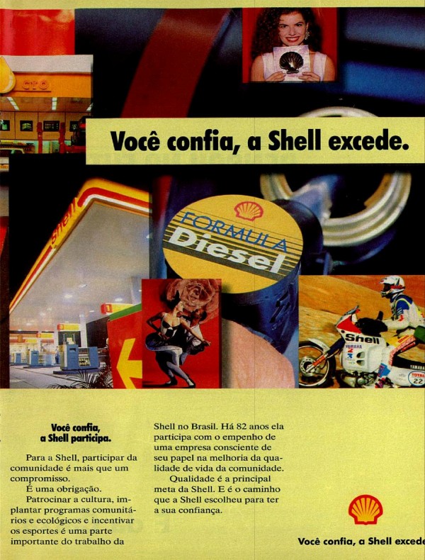 Você confia, a Shell excede.