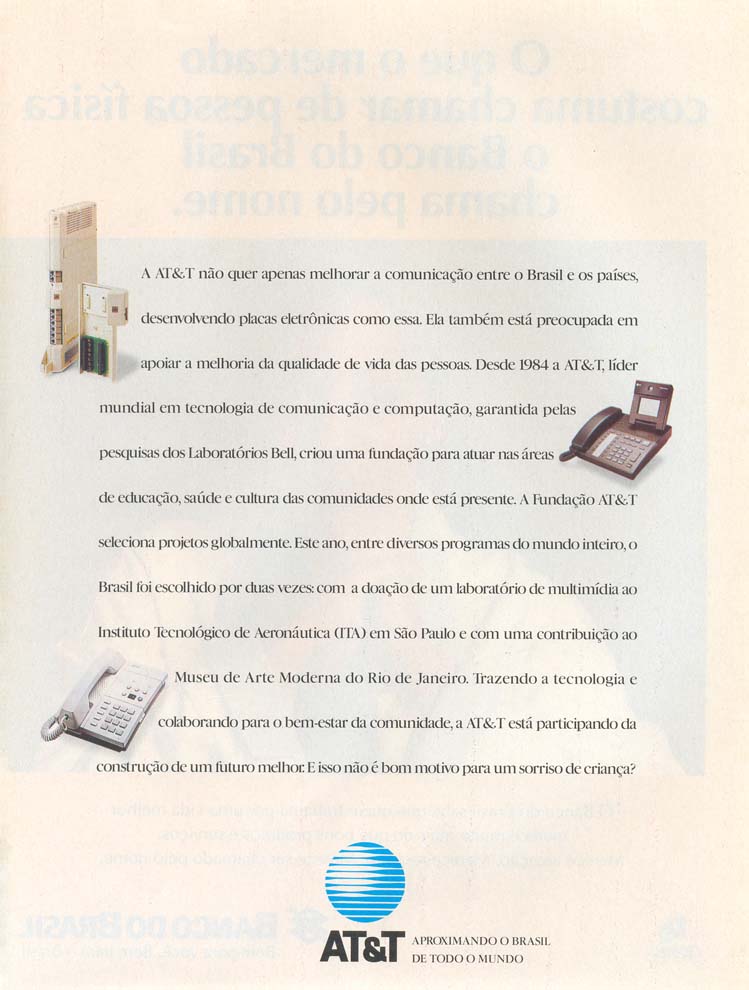Tecnologia de comunicação e computação.
