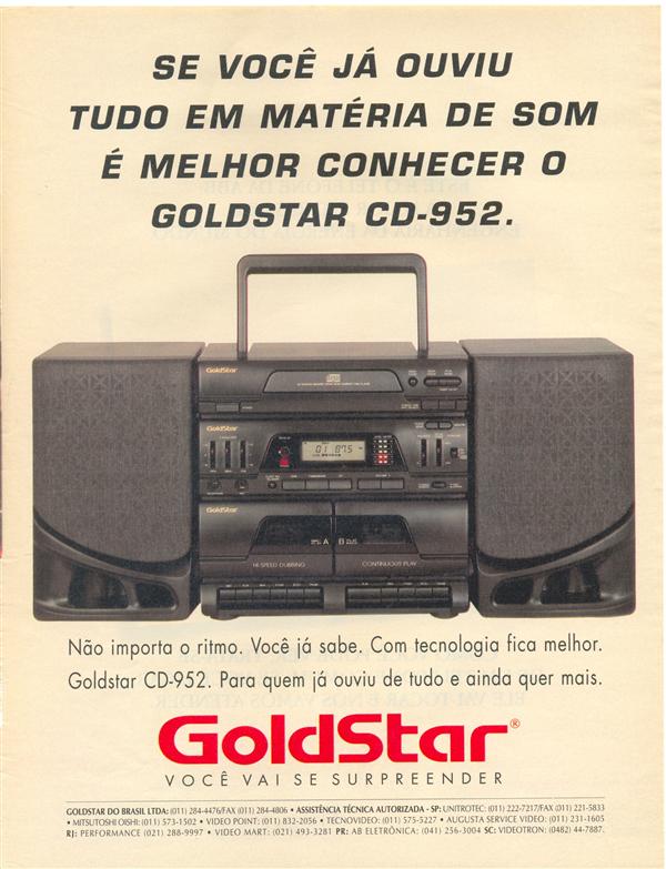GoldStar CD-952