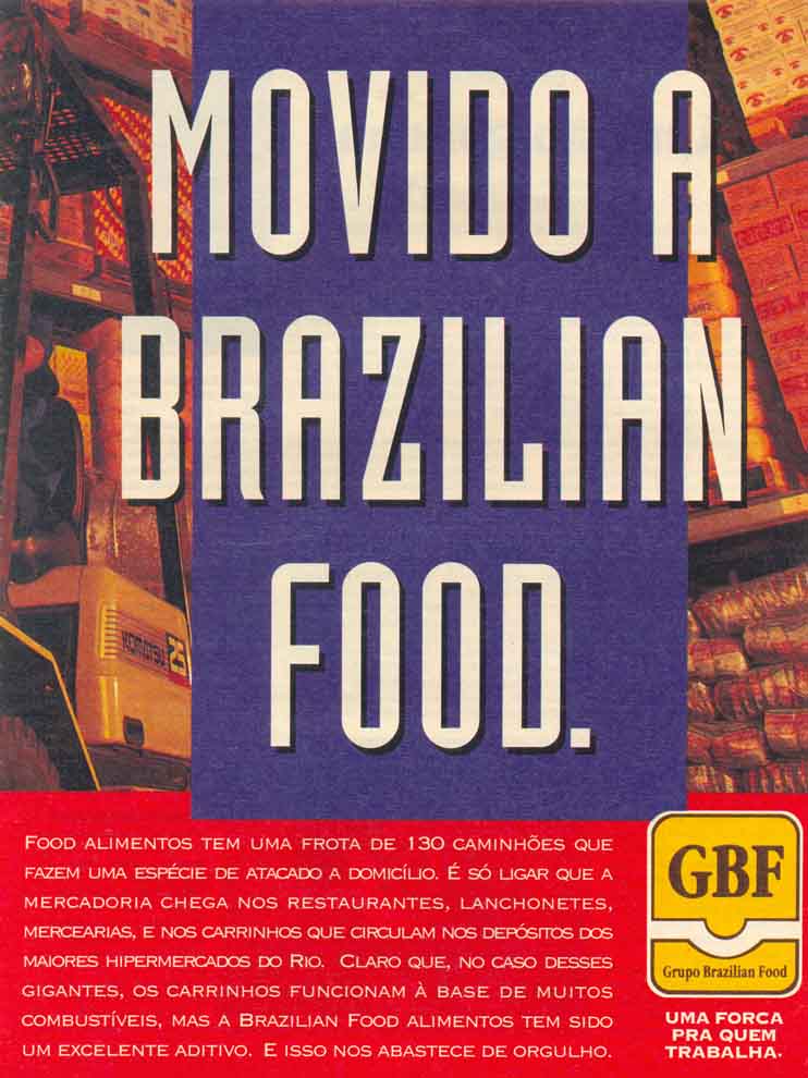Brazilian Food, atacado a domicílio.