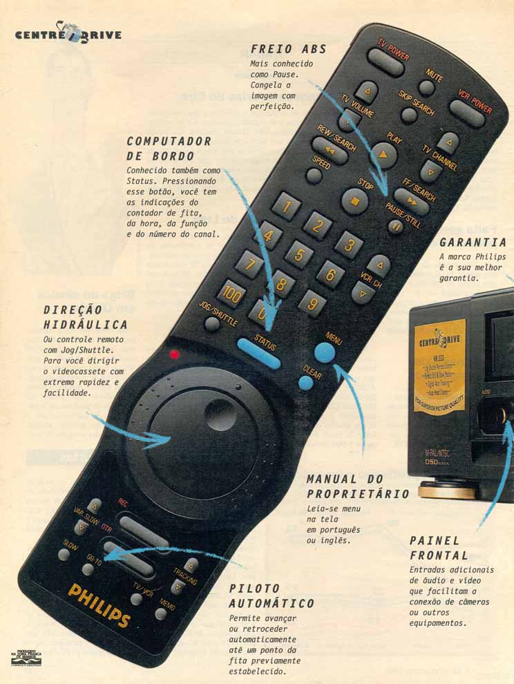 Nova Linha de Videocassetes VR 553 e VR 453