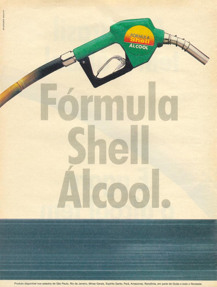 Fórmula Shell Álcool