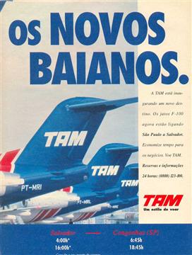 Jatos F-100 de São Paulo a Salvador