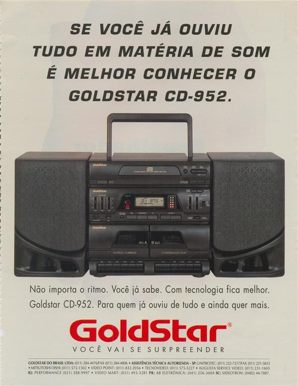 GoldStar CD-952