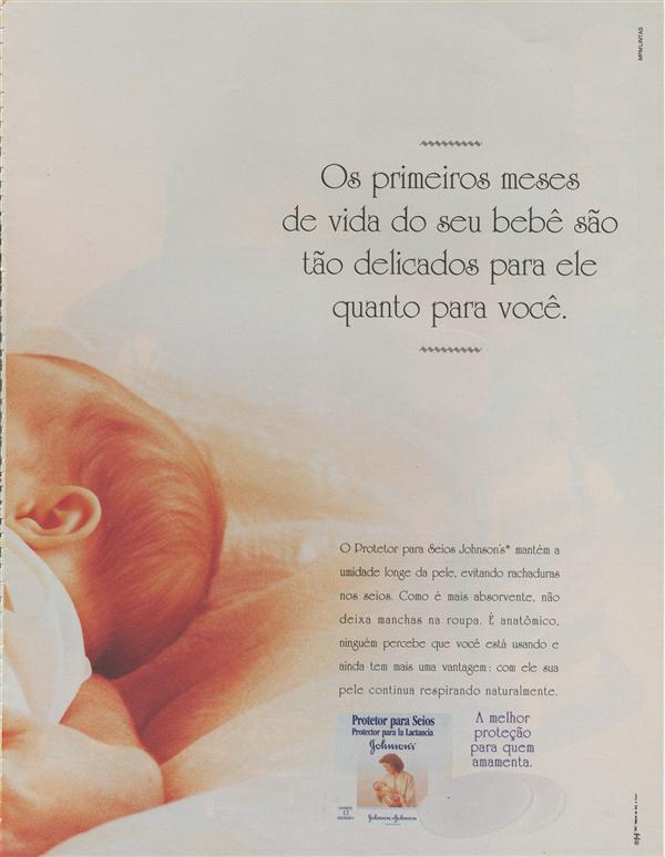 Protetor para seios Johnson's
