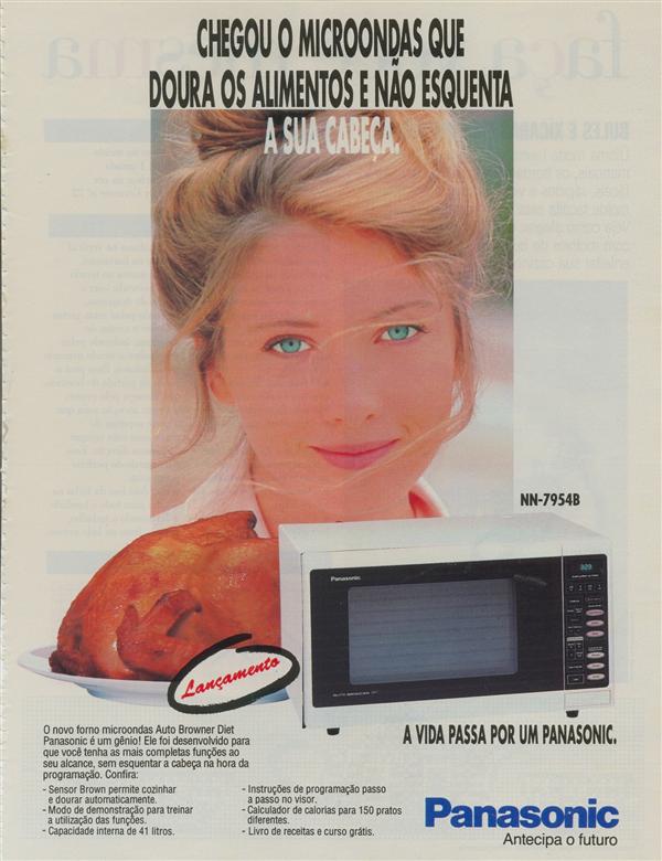 Microondas Auto Browner Diet Panasonic