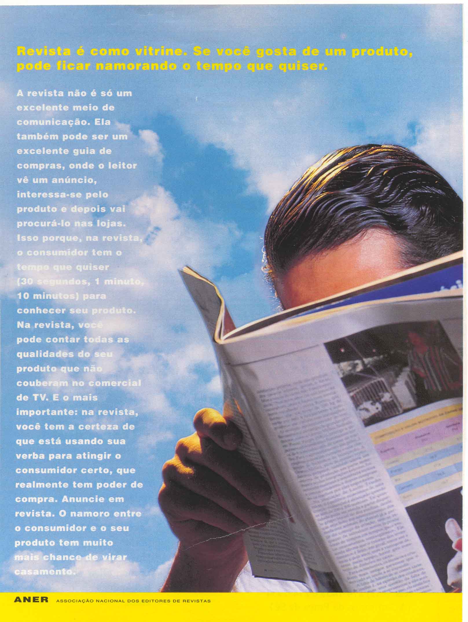 Anúncios em revistas