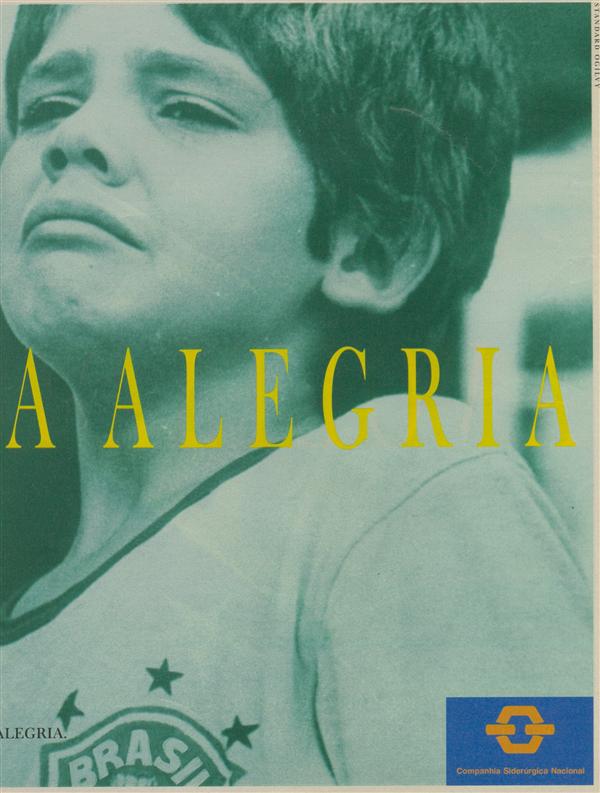 Brasil 1994. A volta da alegria. A volta do orgulho. A volta da cidadania. A volta da responsabilidade. A volta da identidade. A volta dos valores. A volta do sonho. A volta da esperança. A volta redonda.