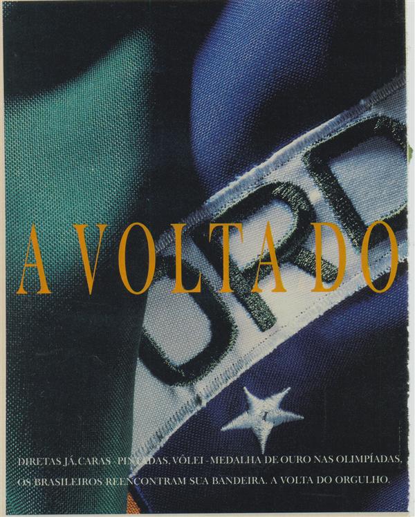 Brasil 1994. A volta da alegria. A volta do orgulho. A volta da cidadania. A volta da responsabilidade. A volta da identidade. A volta dos valores. A volta do sonho. A volta da esperança. A volta redonda.