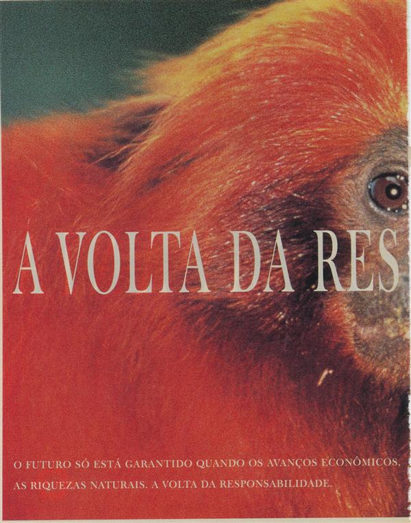 Brasil 1994. A volta da alegria. A volta do orgulho. A volta da cidadania. A volta da responsabilidade. A volta da identidade. A volta dos valores. A volta do sonho. A volta da esperança. A volta redonda.