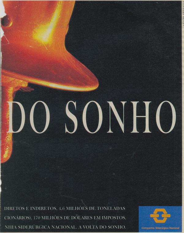 Brasil 1994. A volta da alegria. A volta do orgulho. A volta da cidadania. A volta da responsabilidade. A volta da identidade. A volta dos valores. A volta do sonho. A volta da esperança. A volta redonda.