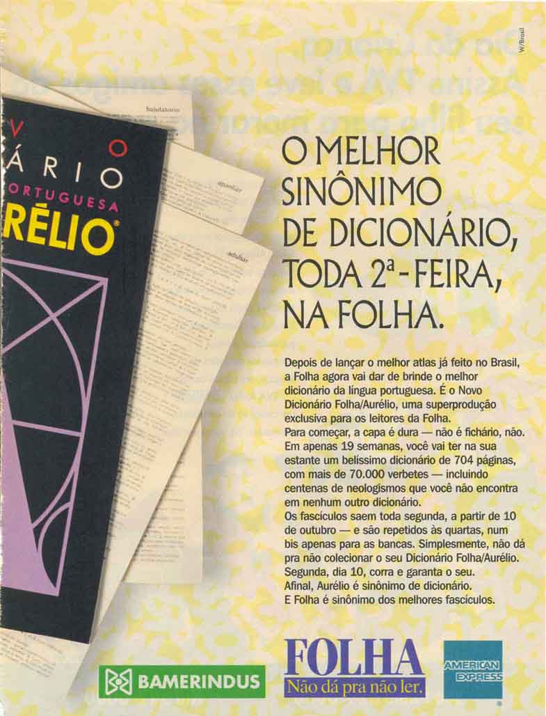 Dicionário Folha/Aurélio