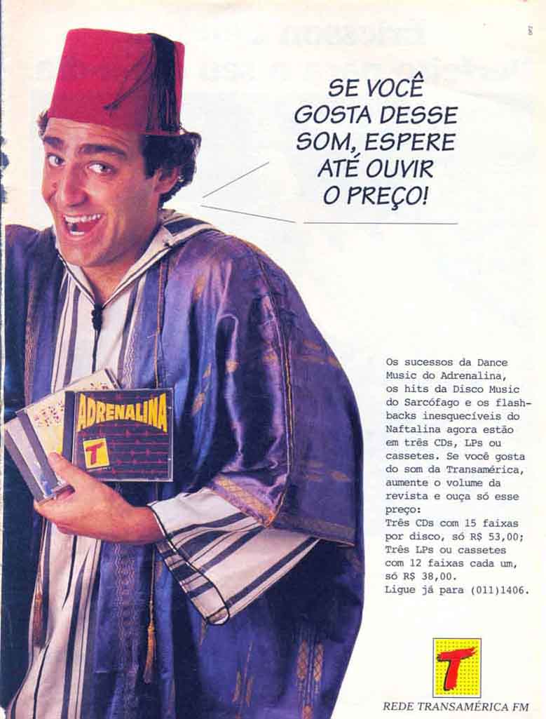 CD de sucessosTransamérica
