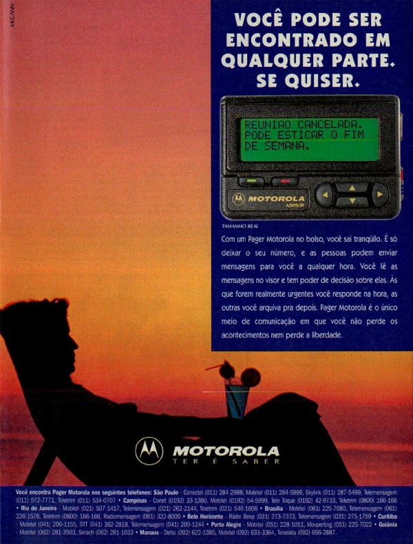 VOCÊ PODE SER ENCONTRADO EM QUALQUER PARTE. SE QUISER.
