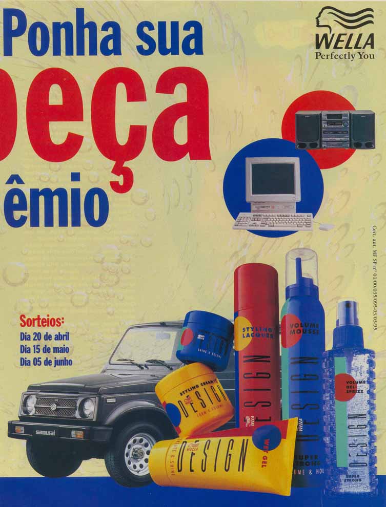 Promoção Wella Design