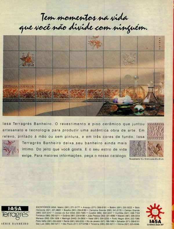 Revestimentos e Piso Cerâmico