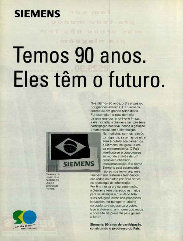 Temos 90 anos. Eles tem futuro.