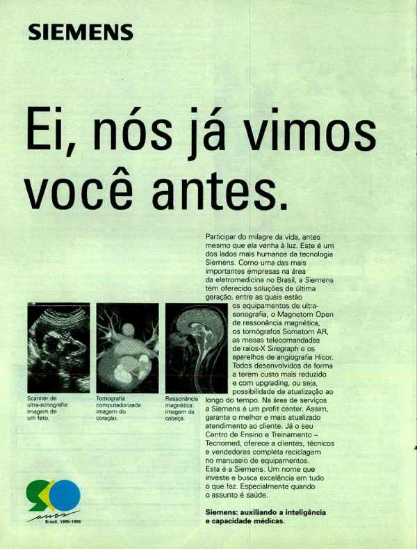 Ei, nós já vimos você antes