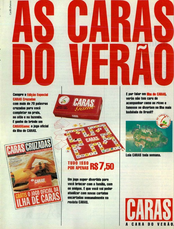 AS CARAS DO VERÃO