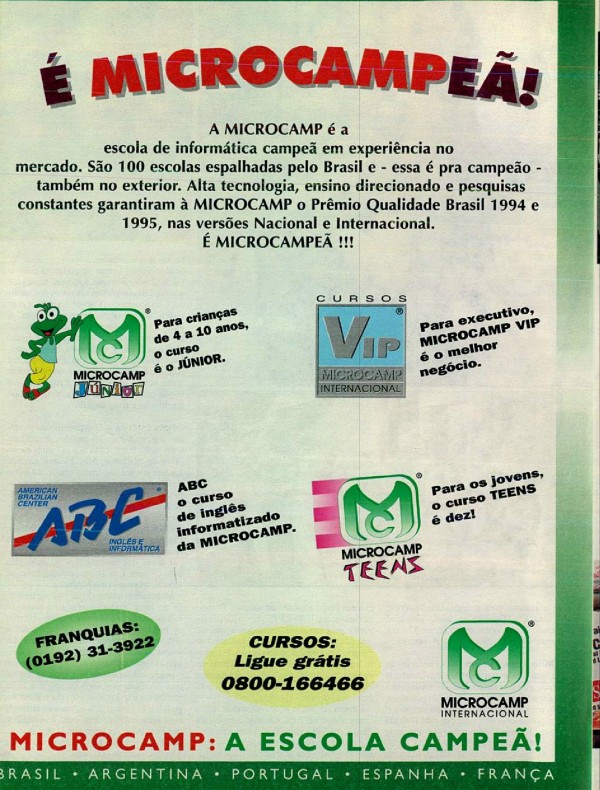 É MICROCAMPEÃ!