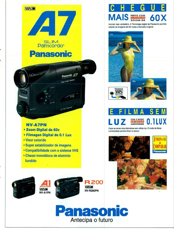 A7 SLIM Palmcorder